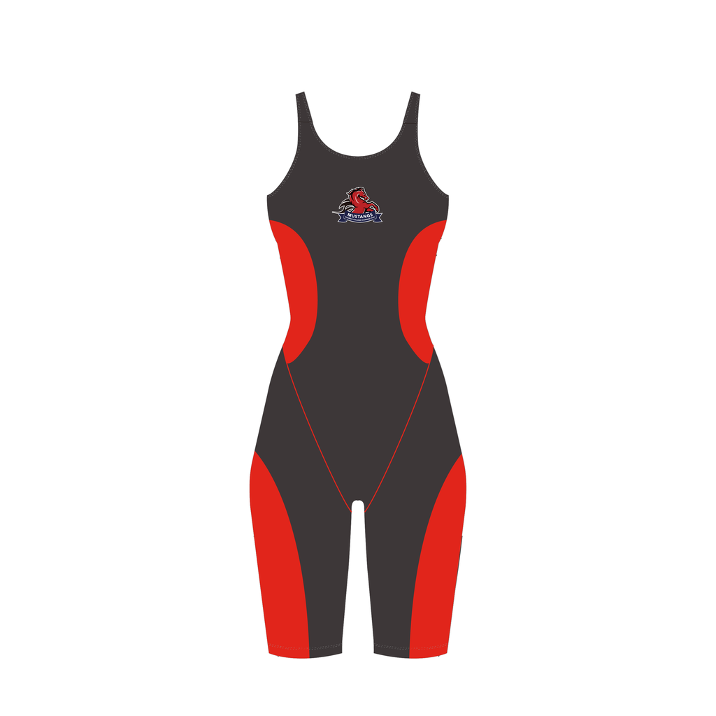 DCSPX Mustangs Knee-Length Racing Swimsuit