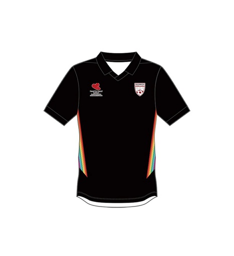 Kids Short Sleeve Jersey - Black (Training shirt)