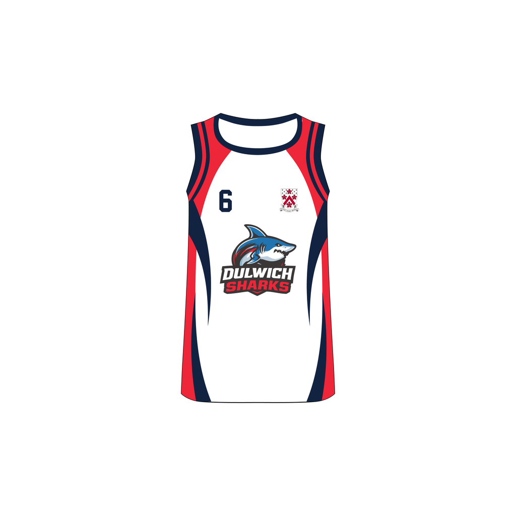 Girls Basketball Jersey - HOME DHHQ Sharks