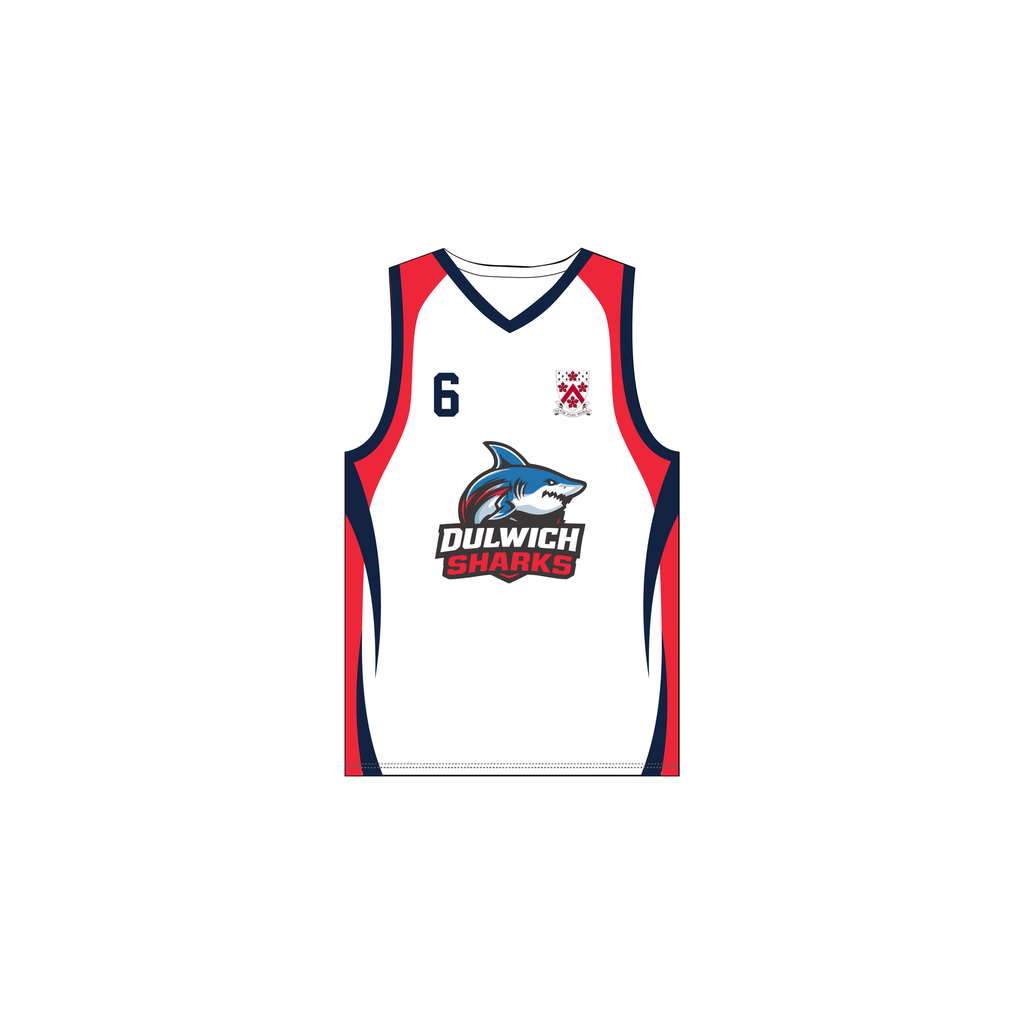 Boys Basketball Jersey - HOME DHHQ Sharks