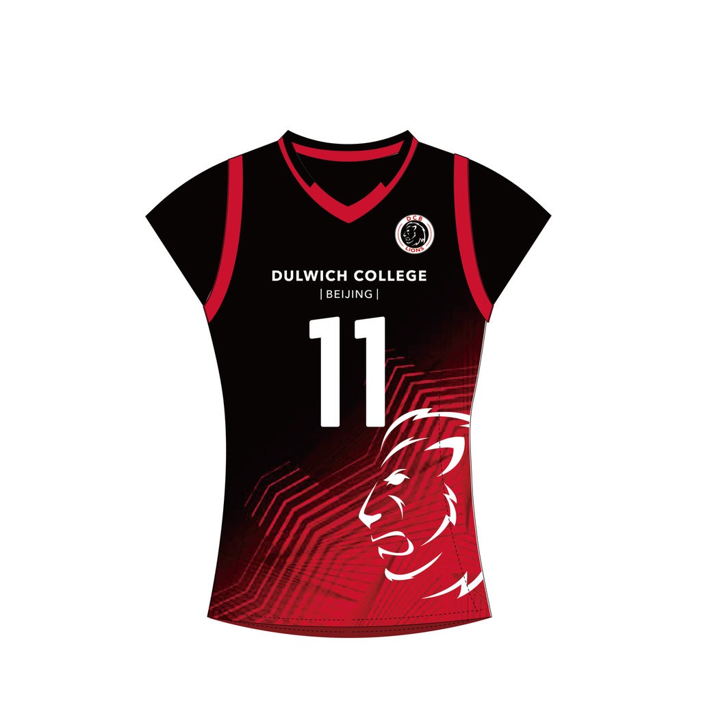 Y10-Y13 Volleyballl Jersey - AWAY DCB Lions