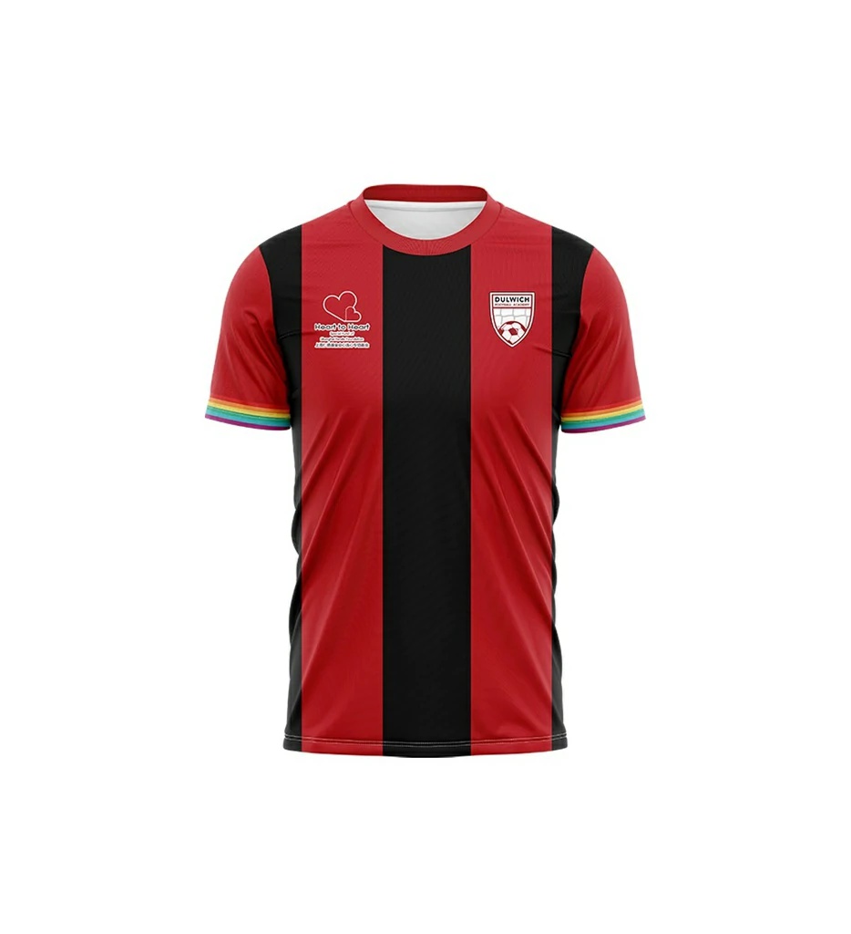 Women's Short Sleeve Jersey-Stripy