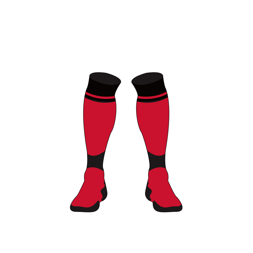 Senior School Football Socks - AWAY DCB Lions
