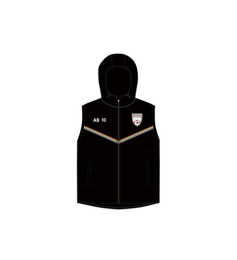 成人定制连帽马甲